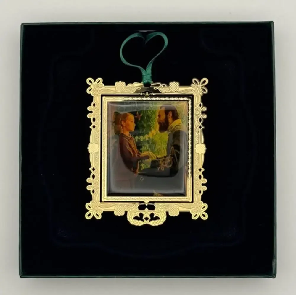 Mort Kunstler 2005 Jamie Corbin and Old Jack #3145 Civil War Christmas Ornament
